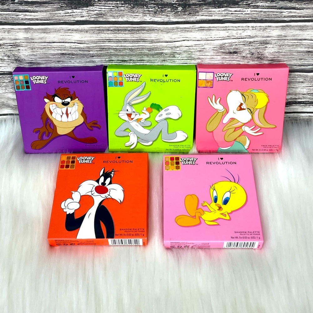 🐰I Heart Revolution Disney Looney Tunes 5 Pc. Collection - NIB